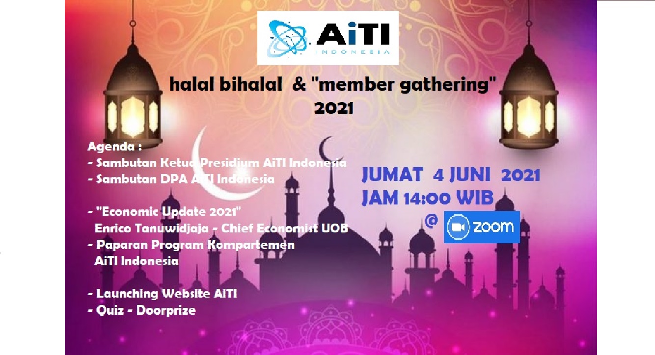 HALAL BIHALAL Daring AiTI Indonesia 4 Juni 2021